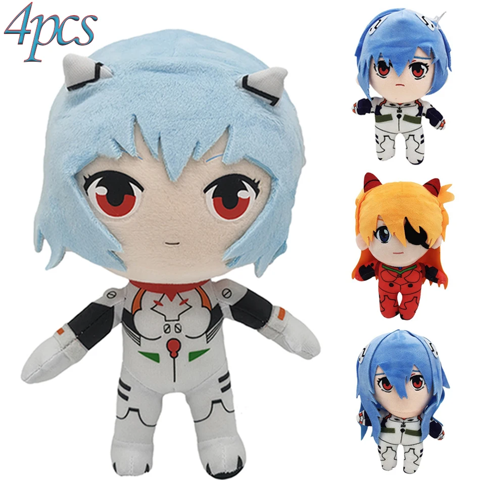 Anime 22CM Rei Ray Plush Stuffed Plushie Hot Sofa Kawaii Cute Cartoon Toys Dolls Cosplay Room Decor For Kids Girl Birthday gift