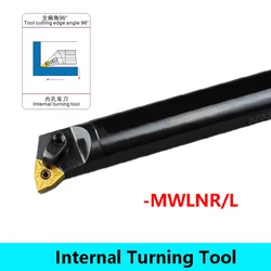 LIHAOPING S16Q S18Q S20R S25S MWLNR08 MWLNL08 MWLNR utensile per tornitura interna tornio MWLNL utensili da taglio CNC S16Q-MWLNR08 S20R-MWLNR08