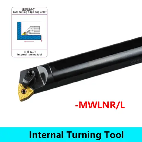 LIHAOPING S16Q S18Q S20R S25S MWLNR08 MWLNL08 MWLNR 내부 선삭 공구 선반 MWLNL CNC 커터 도구 S16Q-MWLNR08 S20R-MWLNR08
