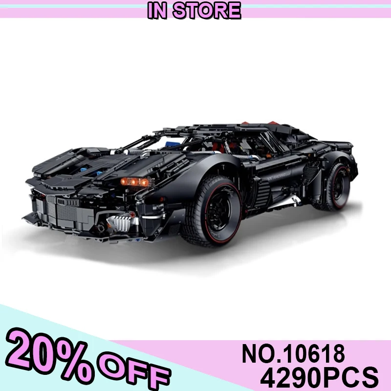 

High-Tech Plating Lambo Car Model Super Speed Remote Control Racing Car 10618 Building Block Brick Children Toys Christmas Gifts