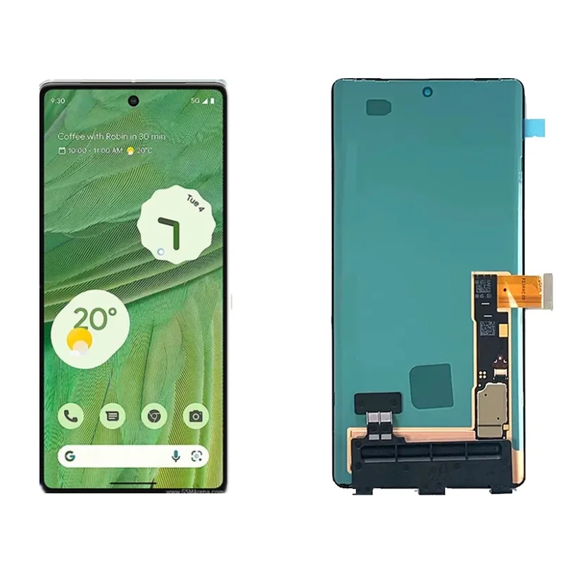 New For Google Pixel 7 Pixel 7 GVU6C, GQML3 LCD Display Screen Touch Panel Digitizer For Google Pixel 7 Pro GP4BC GE2AE LCD