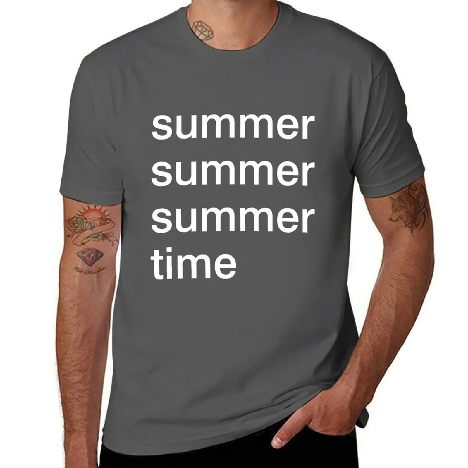 

Summertime T-Shirt Moisture Control Sports Tee