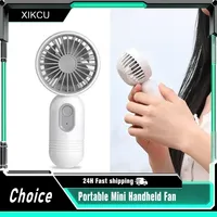 Portable 3-speed Adjustable Smart Fan Mini Handheld Fan 500mAh USB Rechargeable for Classroom Outward Camping Travel Best Gif