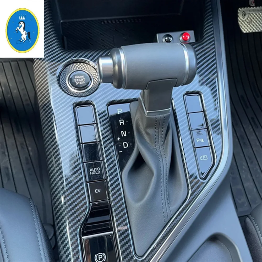 

ABS For Kia Niro EV 2023 Car Gear Shift Box / Window Glass Lift / AC Air Outlet / Inner Door Handle Frame Accessories Cover Trim