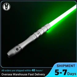 PHS Lightsaber 6-13 Boys,Sith Jedi Dueling Rechargeable Metal Light saber,4 Modes& Loud Sound Toys for Adults ,Kids