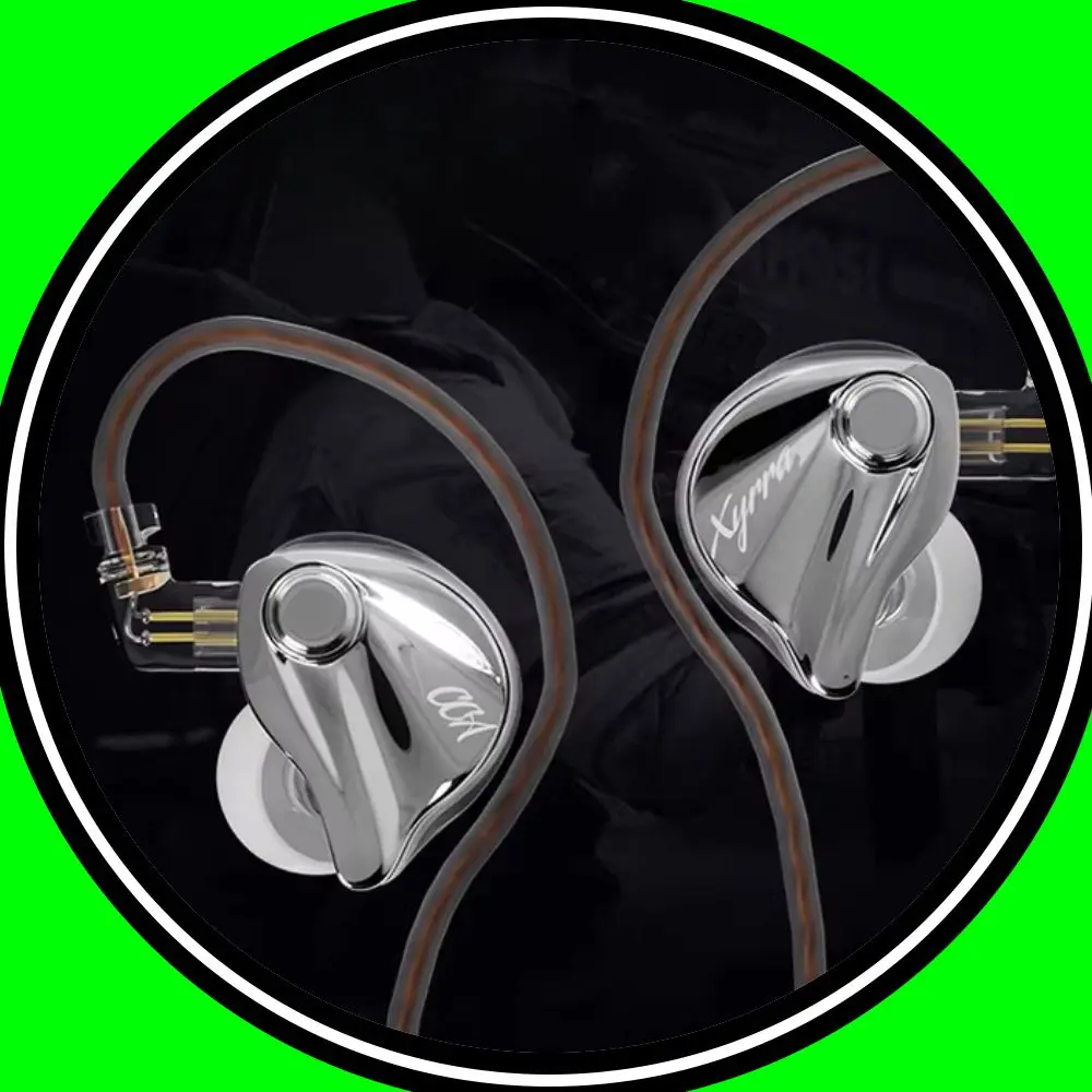 

CCA Xyrra Wired Earphones With Hifi Sound Quality In-Ear Earphone Ring Iron Combined Zinc Alloy 3.5m Music Headphones Gift