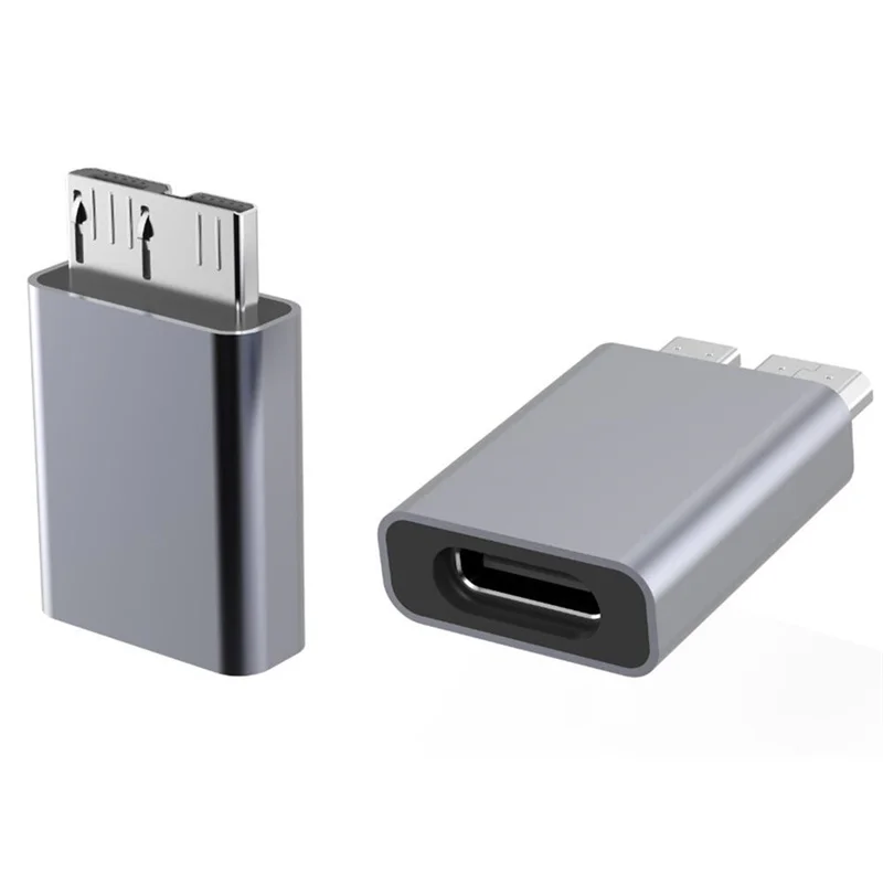 USB C to Micro B USB3.0 Adapter Type C Female to Micro B Male Fast Charge USB Micro 3.0 to Type C Super Speed for HDD