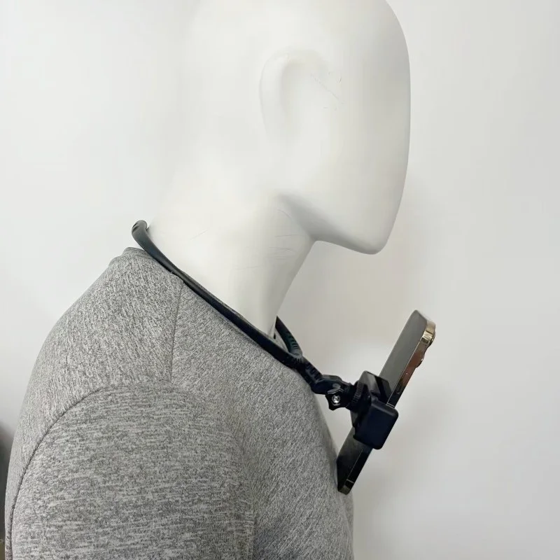 Soporte de cuello portátil manos libres soporte de teléfono perezoso soporte colgante Universal para soporte de estación de acoplamiento de Iphone