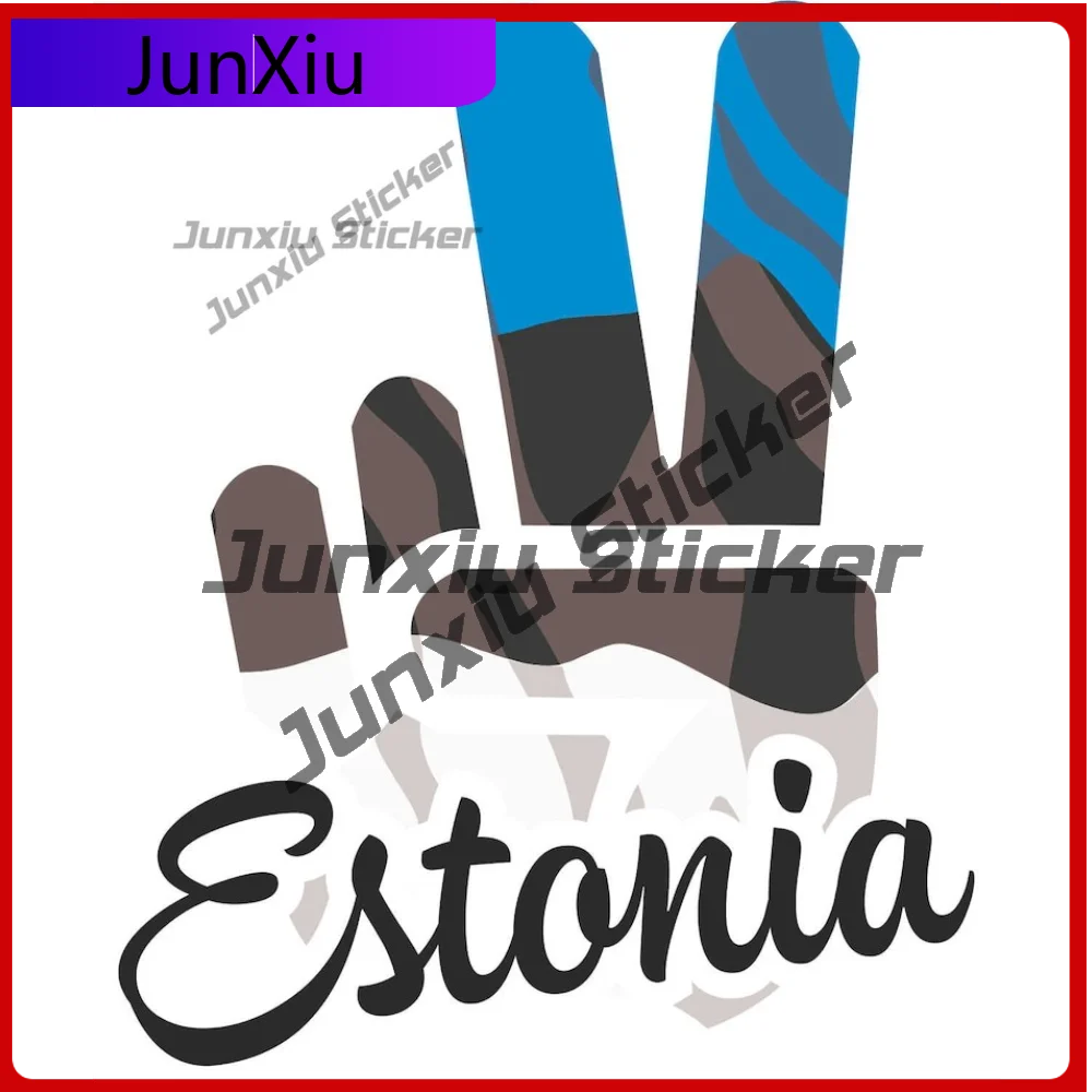

Sticker Car Sticker Estonia Victory Victory Rear Window Heavy Duty Vinyl Decal For Fridge Motorcycle UV Resistant Decoration