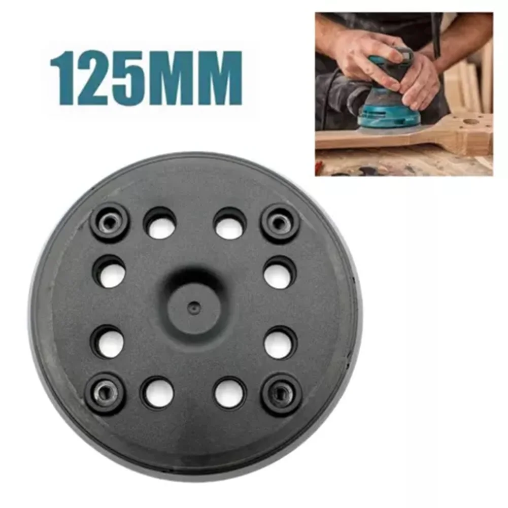 

5 Inch 125mm Sanding Disc Sanding Pad 8 Holes Soft Sponge Interface Backing Pad For Bosch Eccentric Sander PEX 270 A And PEX 270