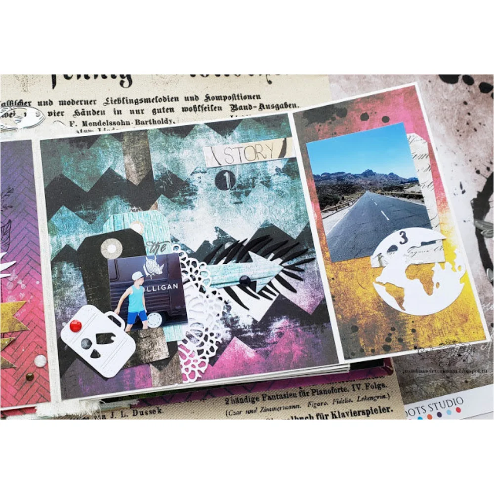 2021 KeepArts Metal Cutting Dies With Retro Series DIY Scrapbooking Photo Album Decorative Embossing PaperCard Crafts Die