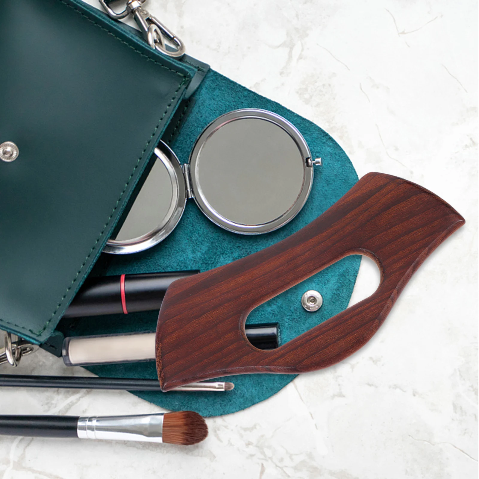 

Natural Wood Guasha Board Smooth Surface Muscle Scraper Multi-Functional Body Scraping Massage Tool Handmade Spa Relaxation