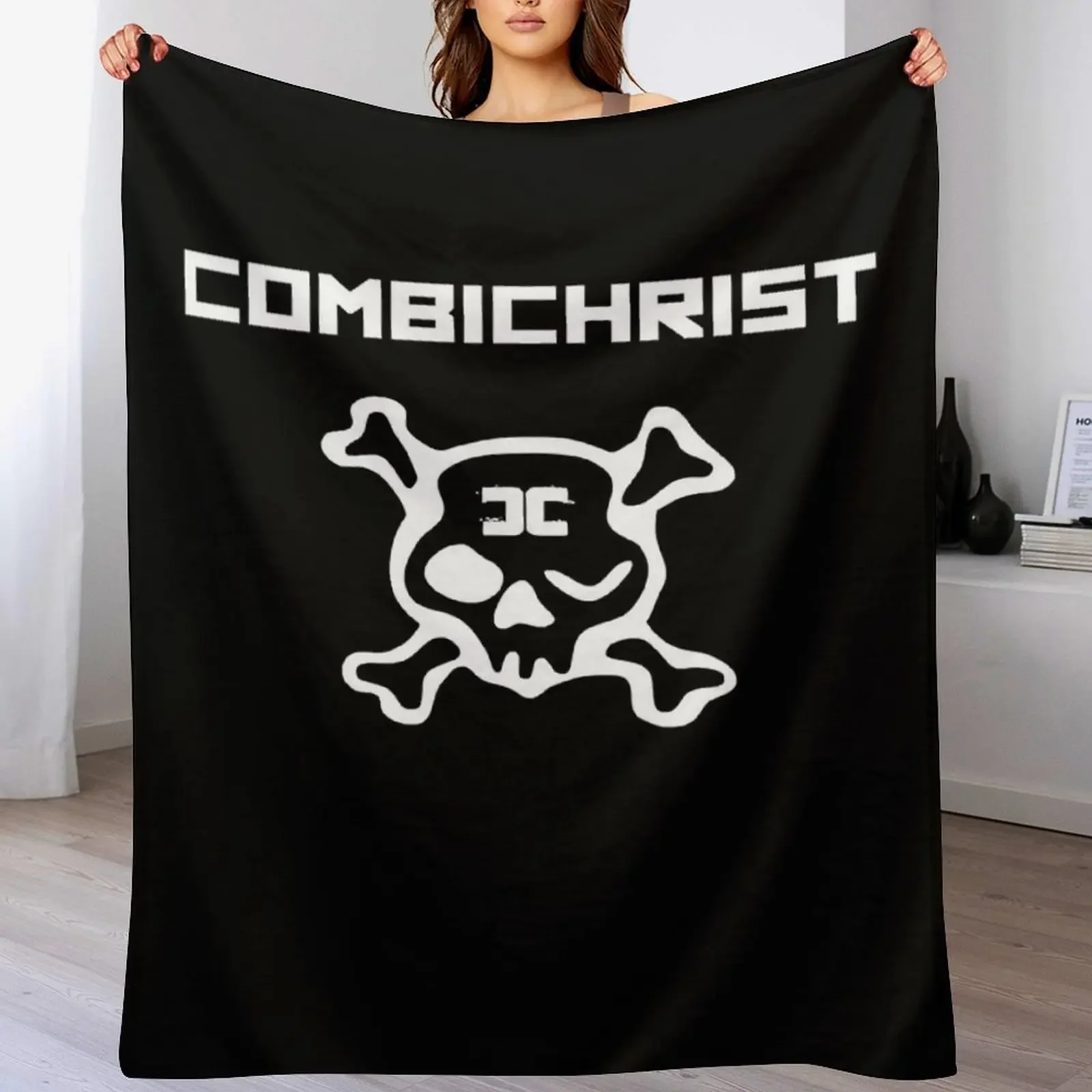

COMBICHRIST Logo Throw Blanket Soft Plush Blanket as Housewarming Gift
