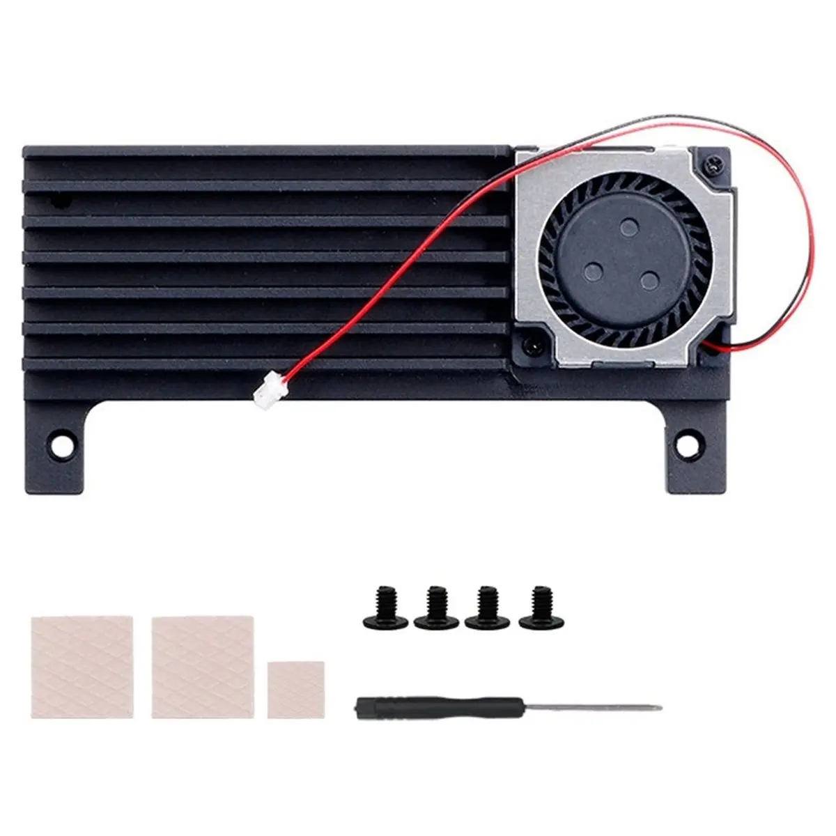 A72Z Comfortable for Zero 3W Aluminum Alloy Case with Heatsink and Cooling Fan