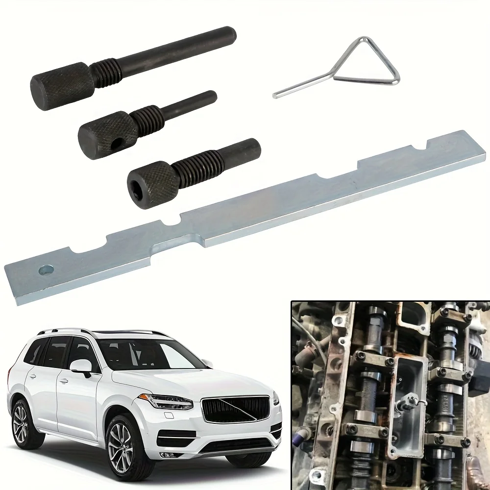 1set Car Engine Camshaft Timing Locking Repair Tool Kit 5pcs Crank Locking Setting For Ford C-MAX Cougar Fiesta Mazda Volvo