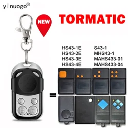 100% Clone TORMATIC Remote Control 433MHz Fixed Code For TORMATIC S43-1 HS43 MHS43-1 MHS433 Garage Door Remote Control