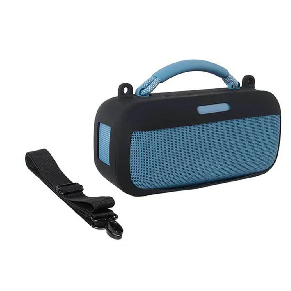 Silicone Cover with Shoulder Strap for SoundLinkMax Designed for Music Lovers Who Value Protection and Portability