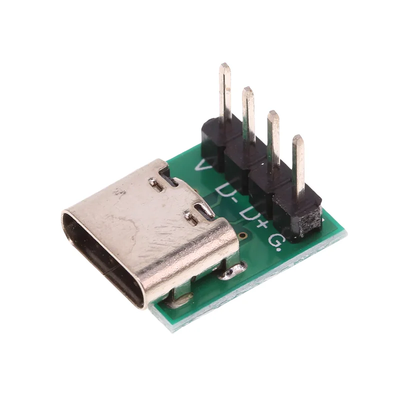 1/5/10Pcs USB 3.1 Type C Connector 16 Pin Test PCB Board Adapter 16P Connector Socket For Data Line Wire Cable Transfer