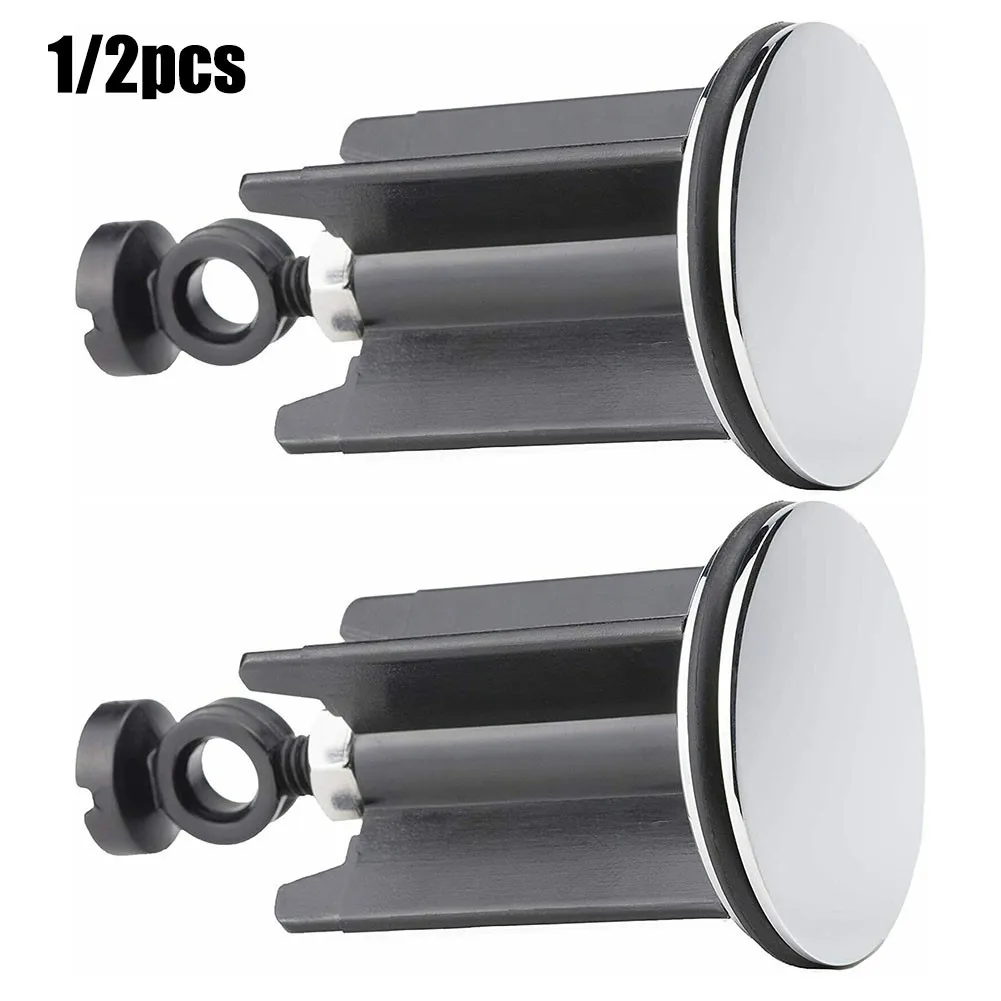 40mm Pop-Up Wash Basin Plug Replacement Drain Plug Height Adjustable 6.5cm - 10cm 1/2Pcs Universal Kitchen Sink Plug