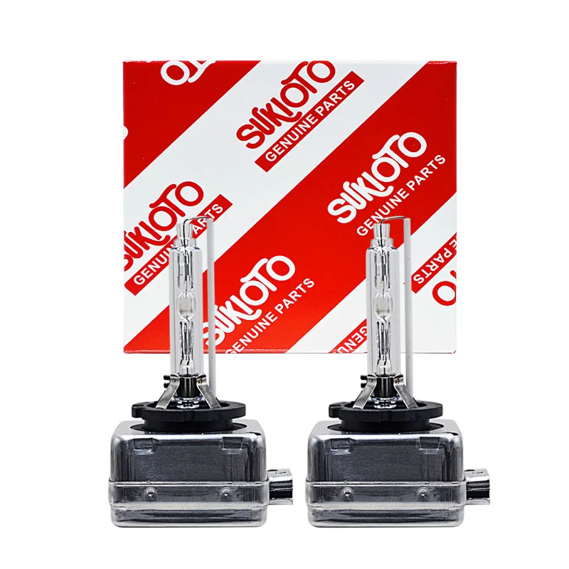 

2PCS SUKIOTO GENUINE PARTS CAR HEADLIGHT D1S XENON HID BULBS D3S CAR HEADLAMP 3000K 4300K 6000K 8000K 10000K D1S D3S AUTO LAMPS
