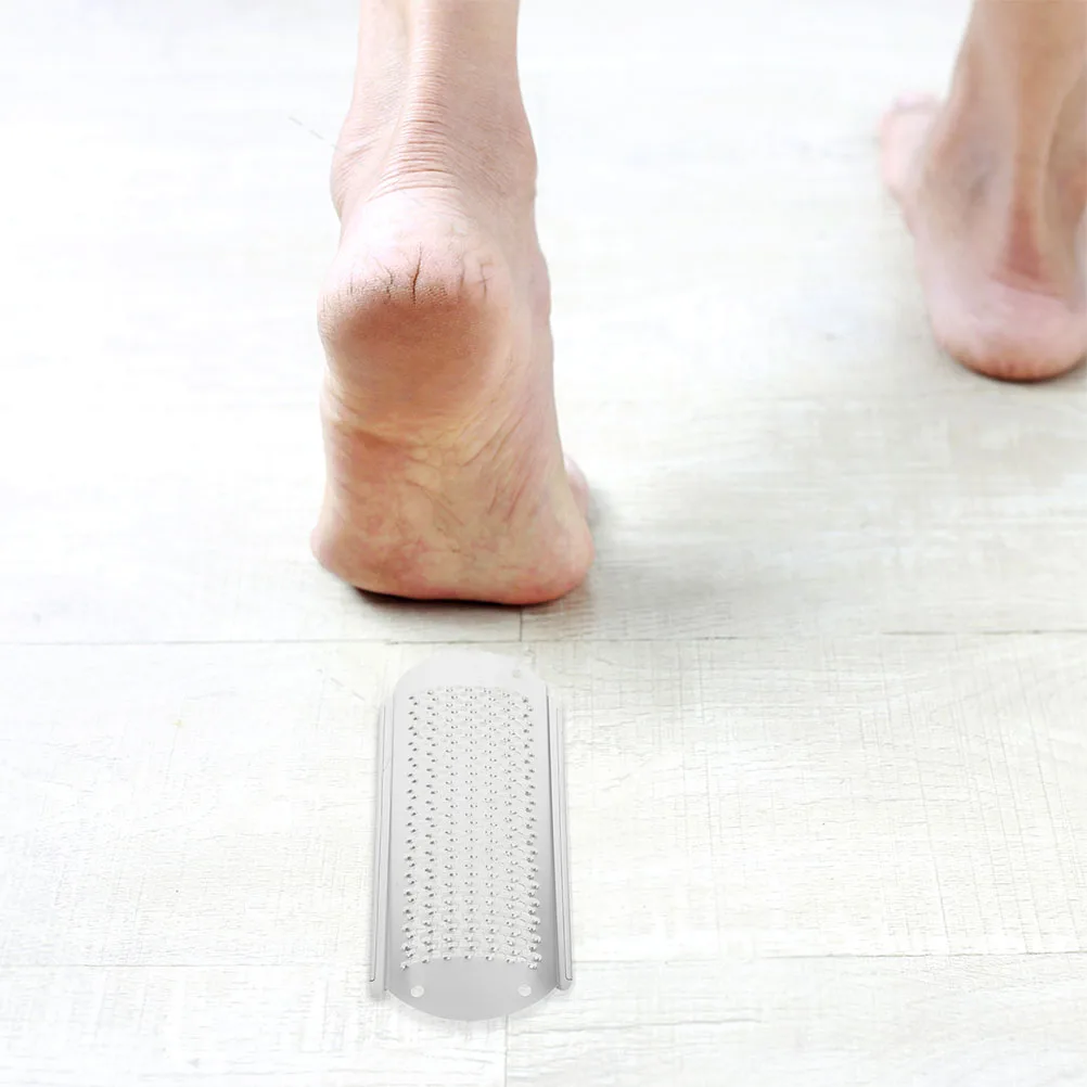

2Pcs Foot File Callus Remover Stainless Steel Pedicure Rasp Dead Skin Scrubber for Home Use Heel Care Foot File Callus Remover