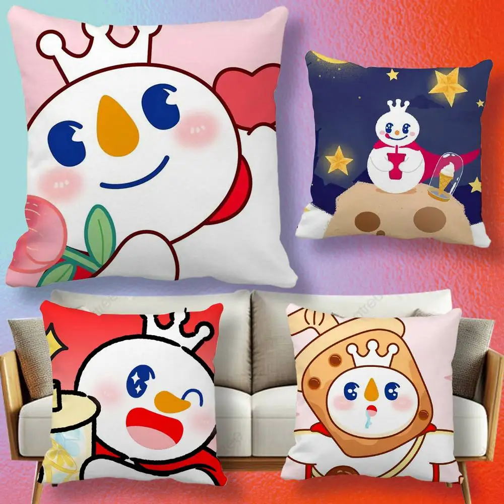 Mixue Bingcheng-g   Pillow cover Soft Microfiber Pillowcase Home Sofa Decor Surprise Decorative printed.
