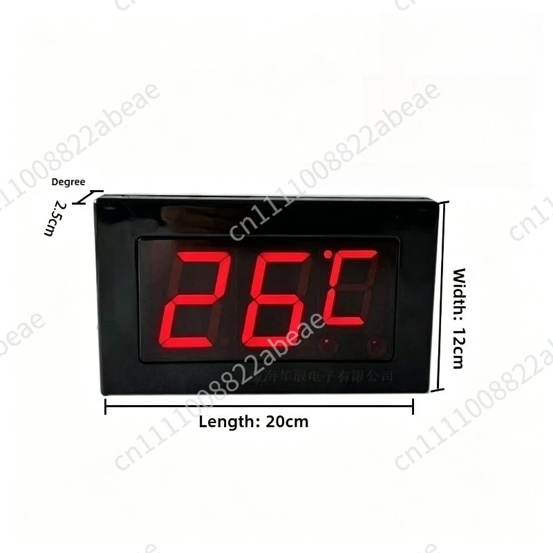 Digital thermometer for measuring water temperature, temperature sensor display, precise electronic waterproof tape probe