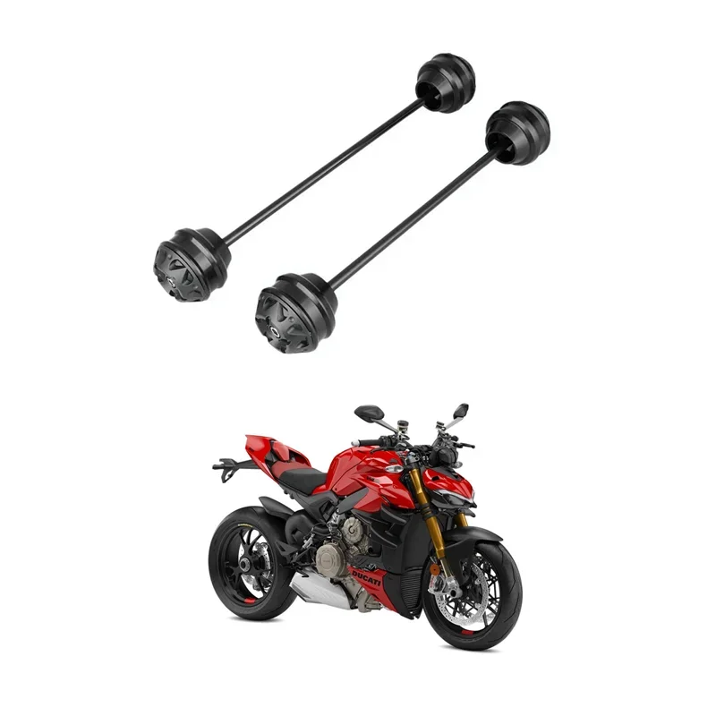 Untuk DUCATI Street Fighter V4 StreetFighter V4S S 2020 pelindung roda depan Fork Slider tabrakan