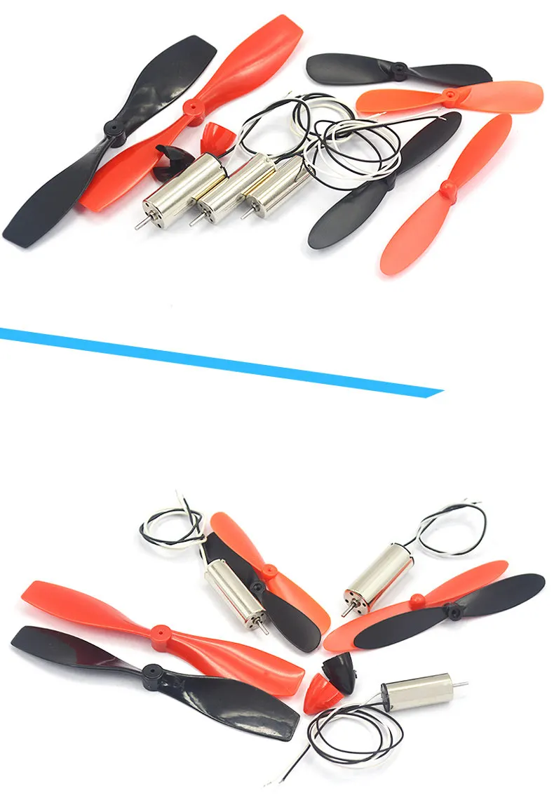 716 Hollow Cup 720 Quadcopter 8520 High-speed Drone Motor Micro Small Motor Propeller
