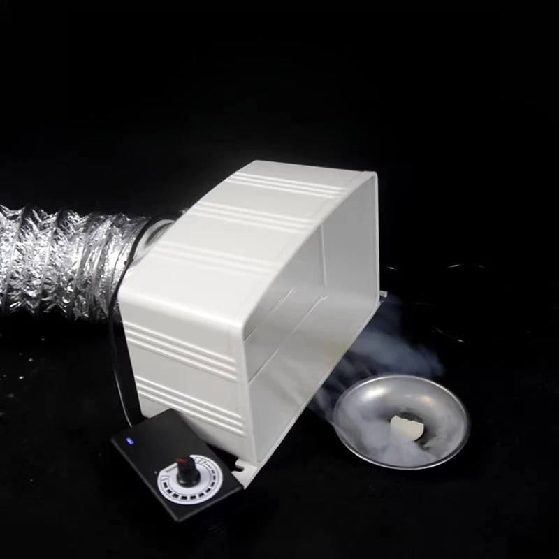 Powerful small solder fume extraction and dust removal fan