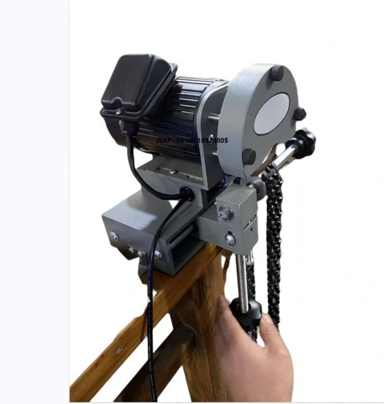 Wood Multifunctional Chain Sharpener with Square Hole Grinding Machine New  Core Component Motor Woodworking Machinery