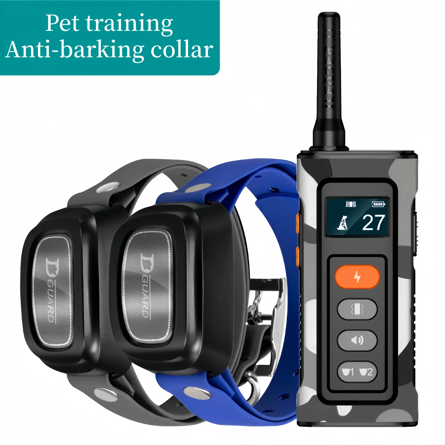 Remote Control Waterproof Pet Behavior for 8-150lbs Puppy With Shock Vibration 3300Ft Electric Dog Training Collar for All Dogs