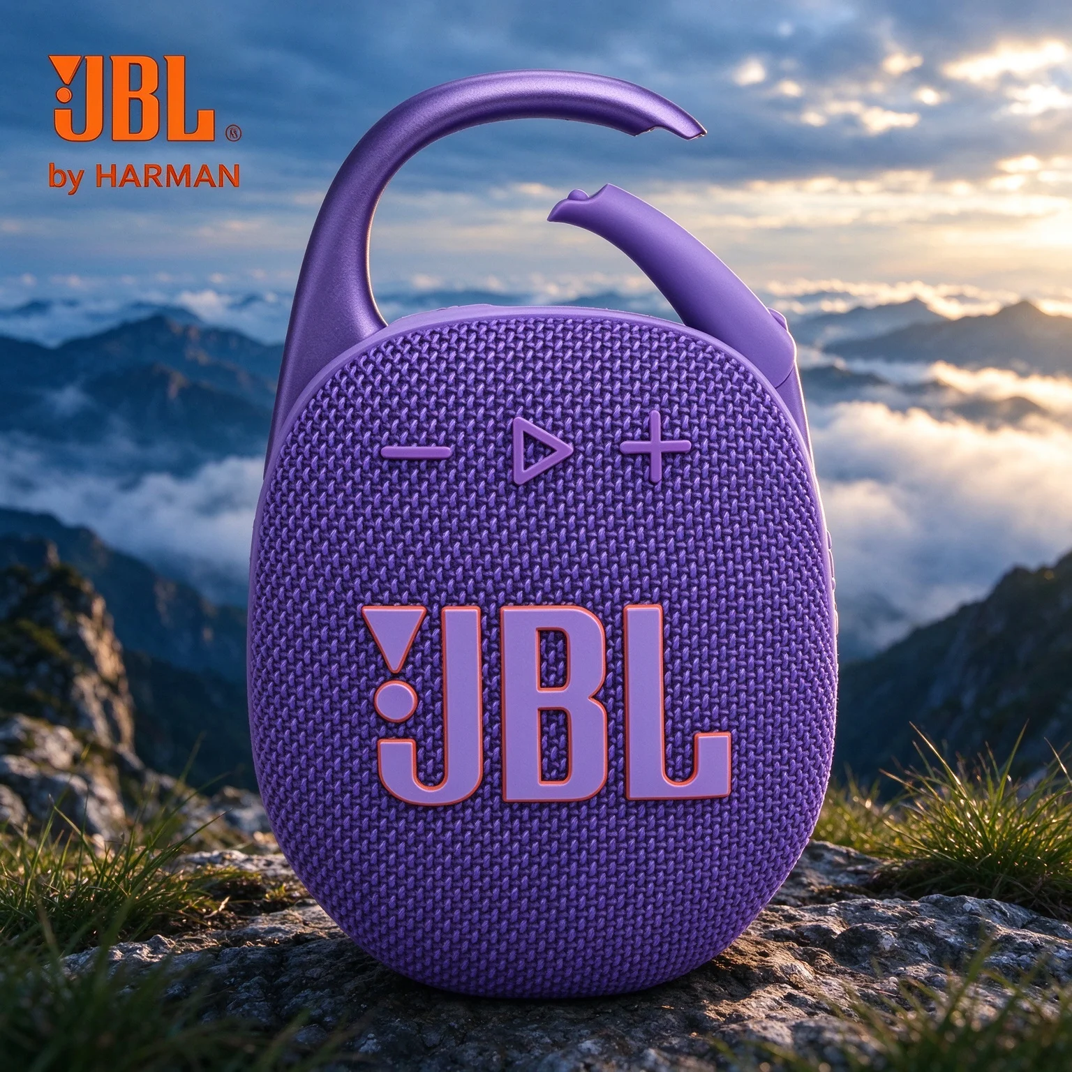 JBL CLIP5 5th Gen Portable Outdoor Mini Wireless Bluetooth Speaker with boosted deep bass