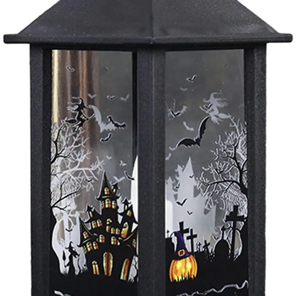 Latarnia Halloween LED Wisząca świeca Latarnia Lampki nocne do salonu