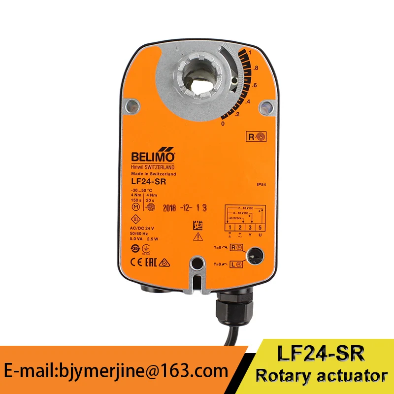 BELIMO LF24-SR Rotary actuator fail-safe For Have System 4 Nm AC24V DC24V Ventilation drive in stock original CE IP54