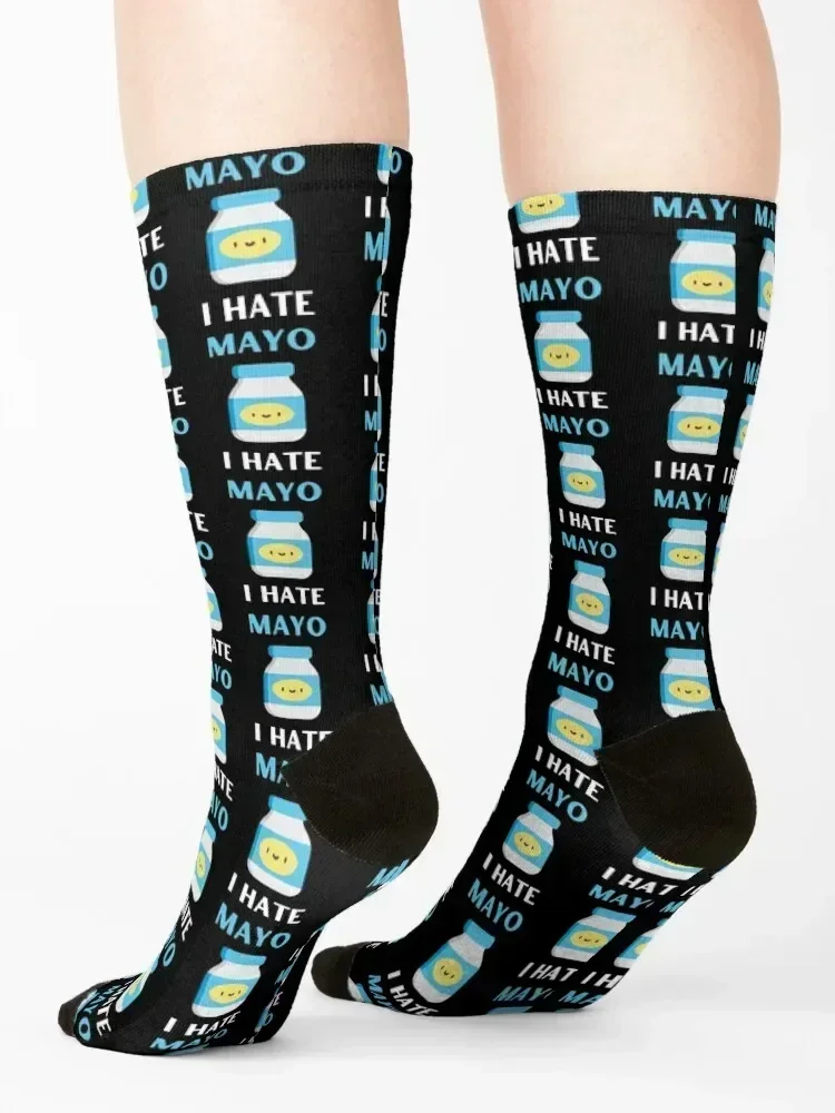 I HATE MAYO FOR MAYONNAISE HATERS Socks floor new year gift Heating sock Socks Women Men's
