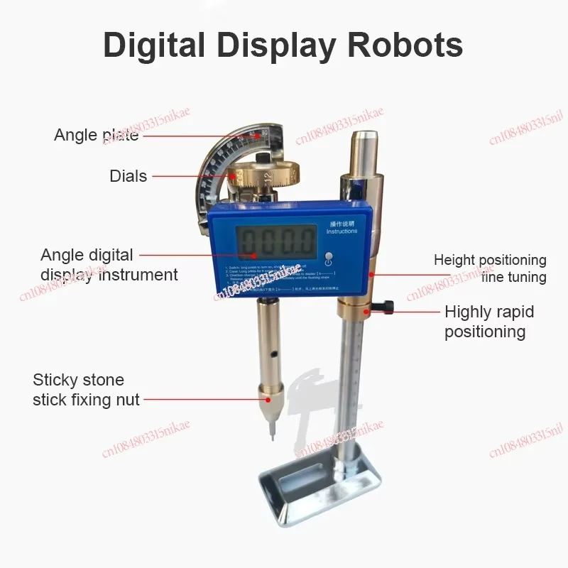 

Digital Gem Faceting Arm | Jewelry Gem Grinding Machine - Mechanical Arm for Precision Faceting Tools