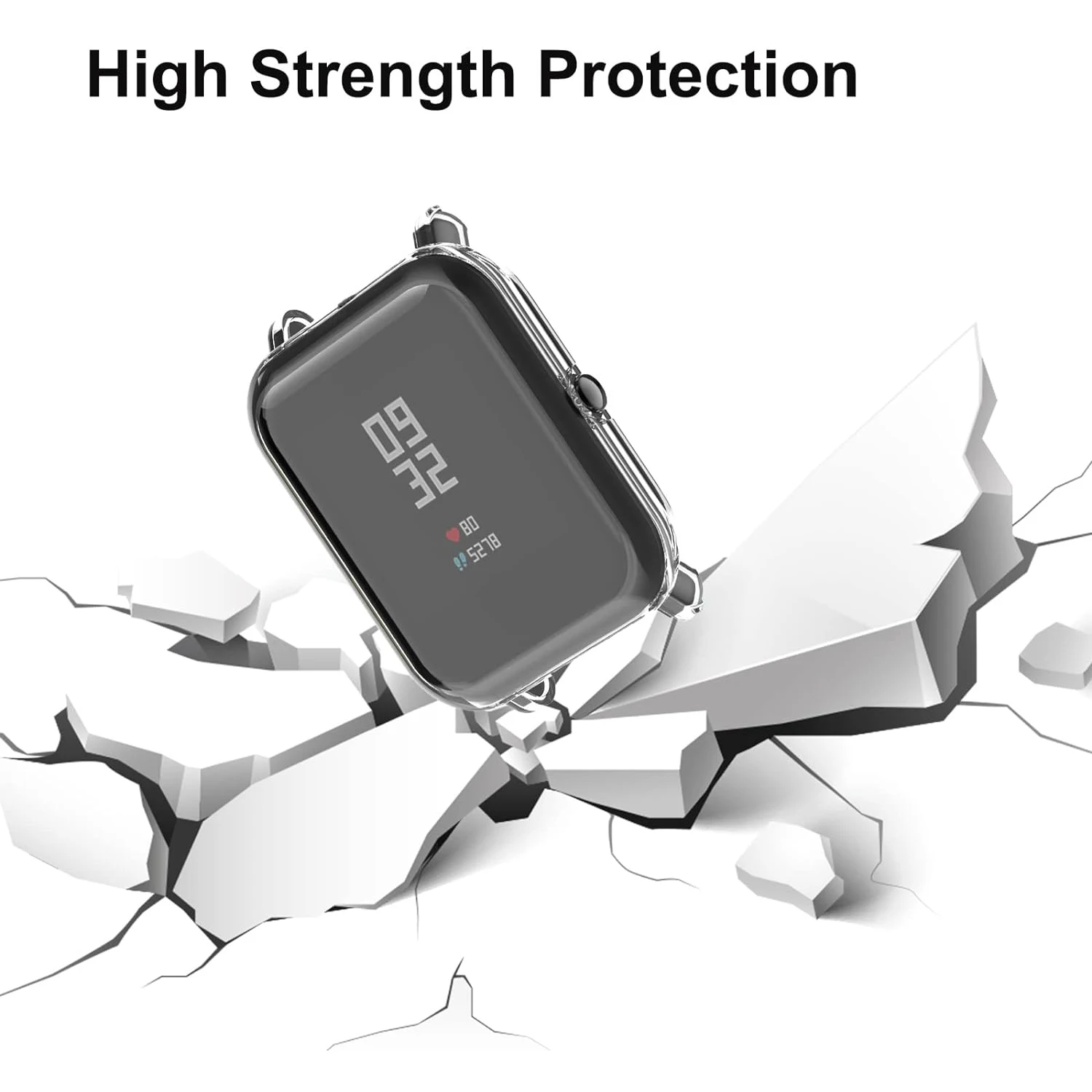 Screen Protector Case Compatible with Amazfit GTS 2 Mini [Not for GTS 2], Soft TPU Plated Bumper All-Around Watch Protective.