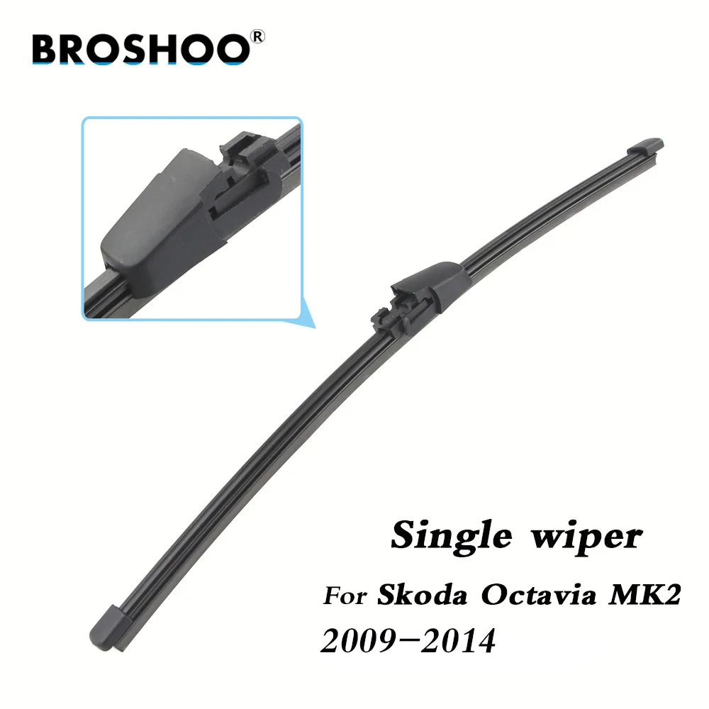 BROSHOO Car Rear Wiper Blade Blades Back Windscreen Wiper Arm For Skoda Octavia MK2 Hatchback (2009-2014) 405mm,Car Styling