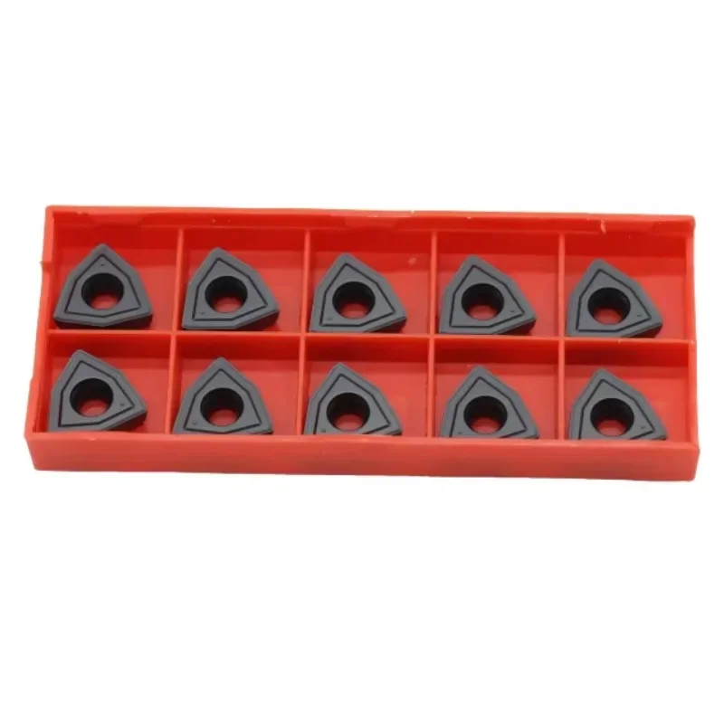 CNC Lathe Carbide Inserts Tungsten Steel CVD Coated HRC70-81 Wear Resistance Wholesale Low-Price Drill Inserts10 pieces per box