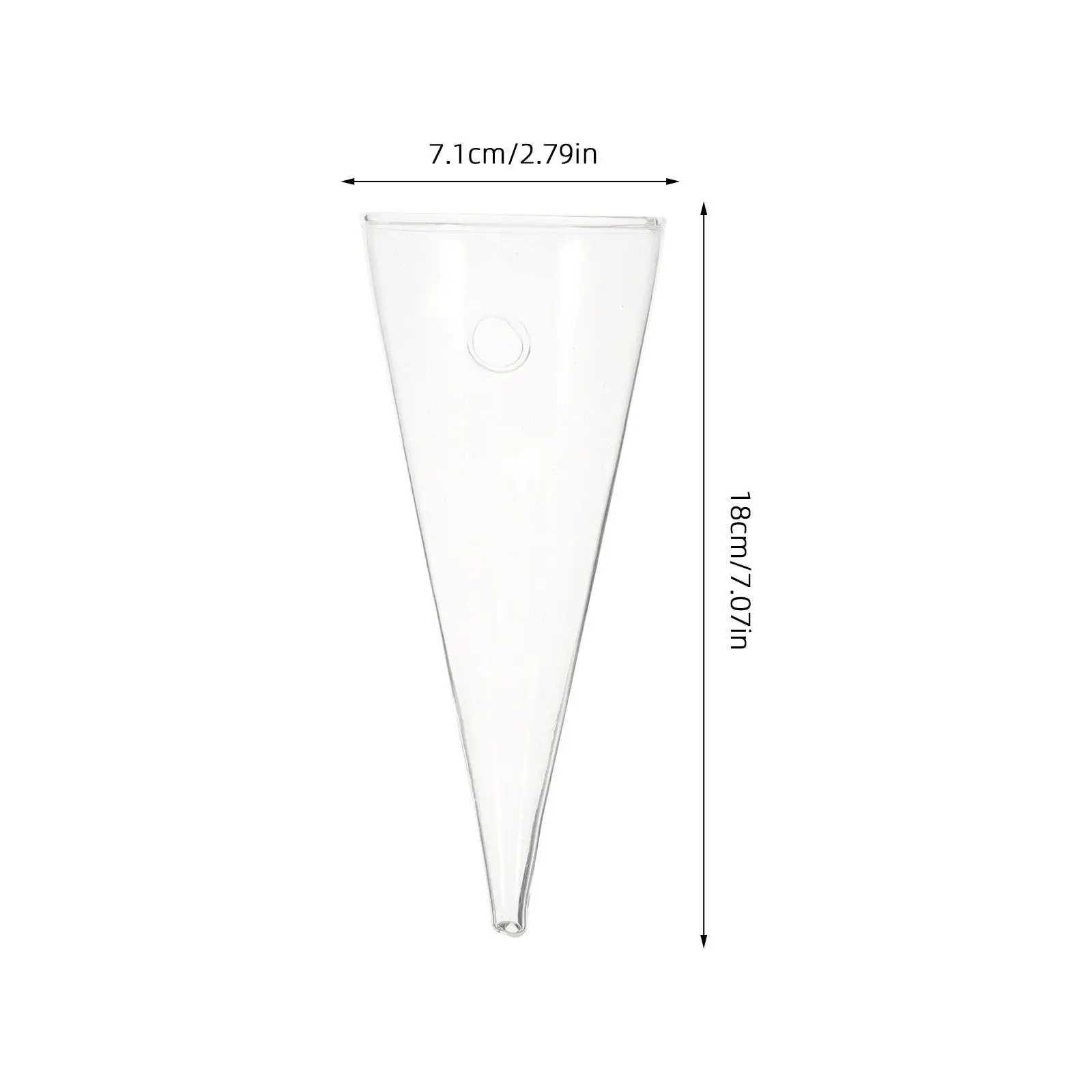 Hanging Wall Vase Transparent Hydroponic Planter Indoor Plants Home Office Space-Saving Glass Propagation Holder