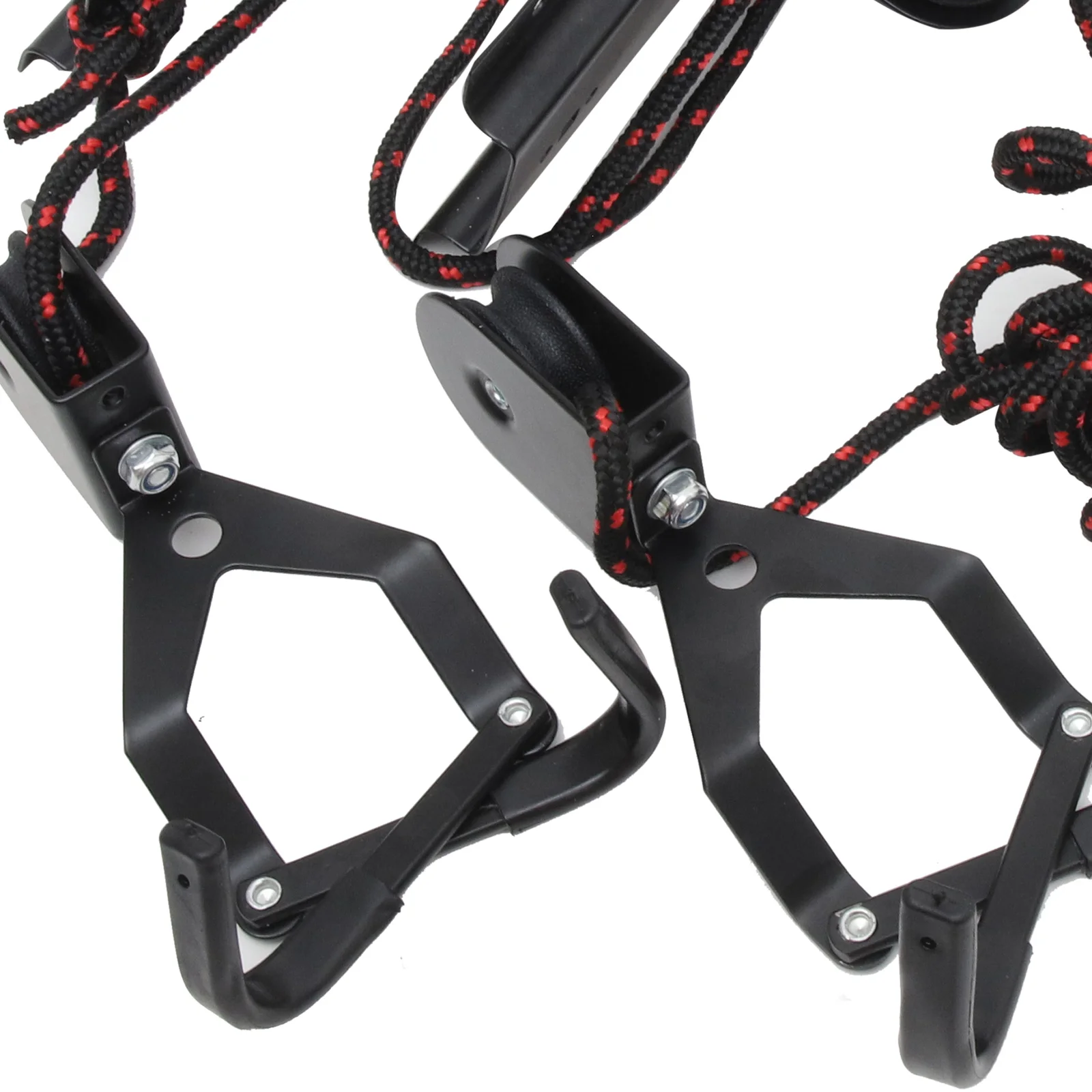 

1Set Indoor Bike Hoist Ceiling Mount Rack Heavy Duty Wall Hanging Bicycle Hook Garage Storage System Garage Storage Lift