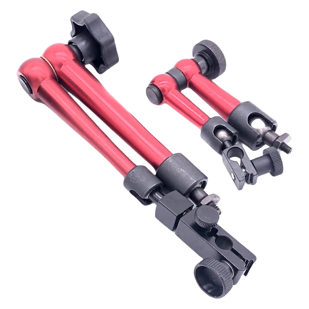 Universal fine-tuning magnetic gauge holder for adjustable equipment calibration and processing