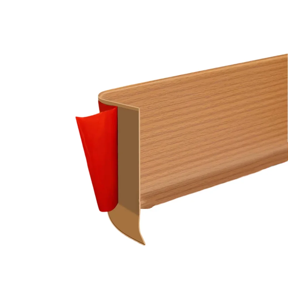 Plastic Skirting Waterproof Skirting Home Improvement Economical Material For Indoor Use High-performance Skirting 3 Meters*10cm