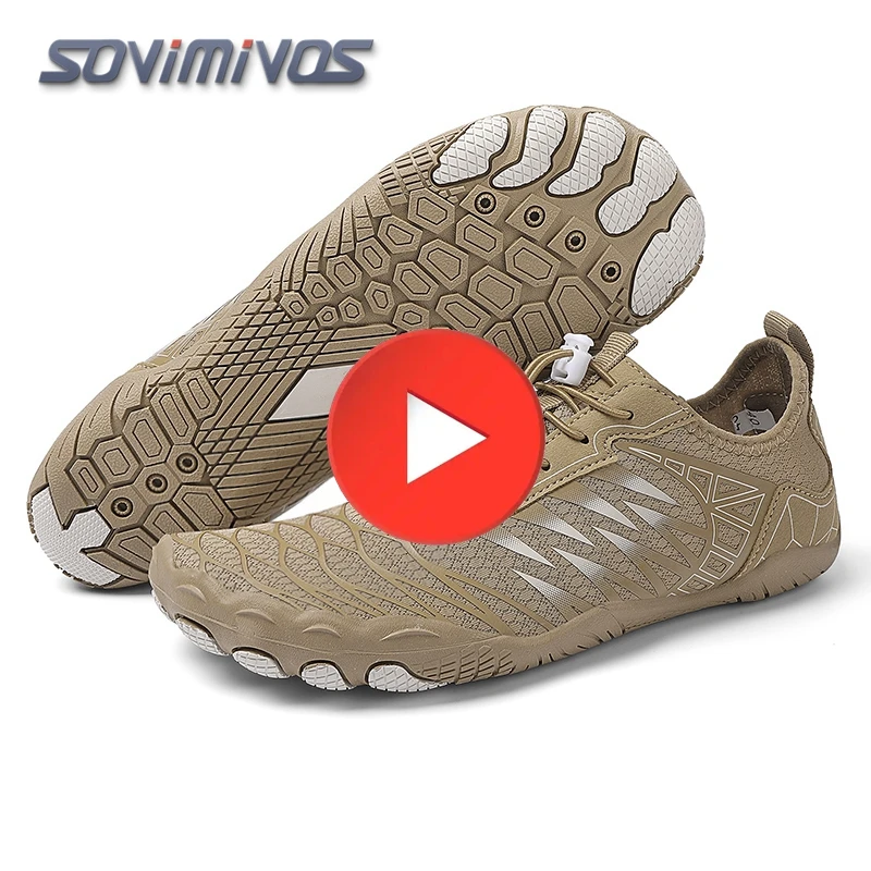 

Unisex Water Shoes Lightweight Aqua Shoes Non Slip Barefoot Beach Shoes Quick Drying Breathable Gym Sneakers for Water Sports