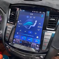 Android 14 Touch Screen For Infiniti QX60 JX35 2014-2019 Car Navi Auto Multimedia Video Player Wireless CarPlay Tape Recorder
