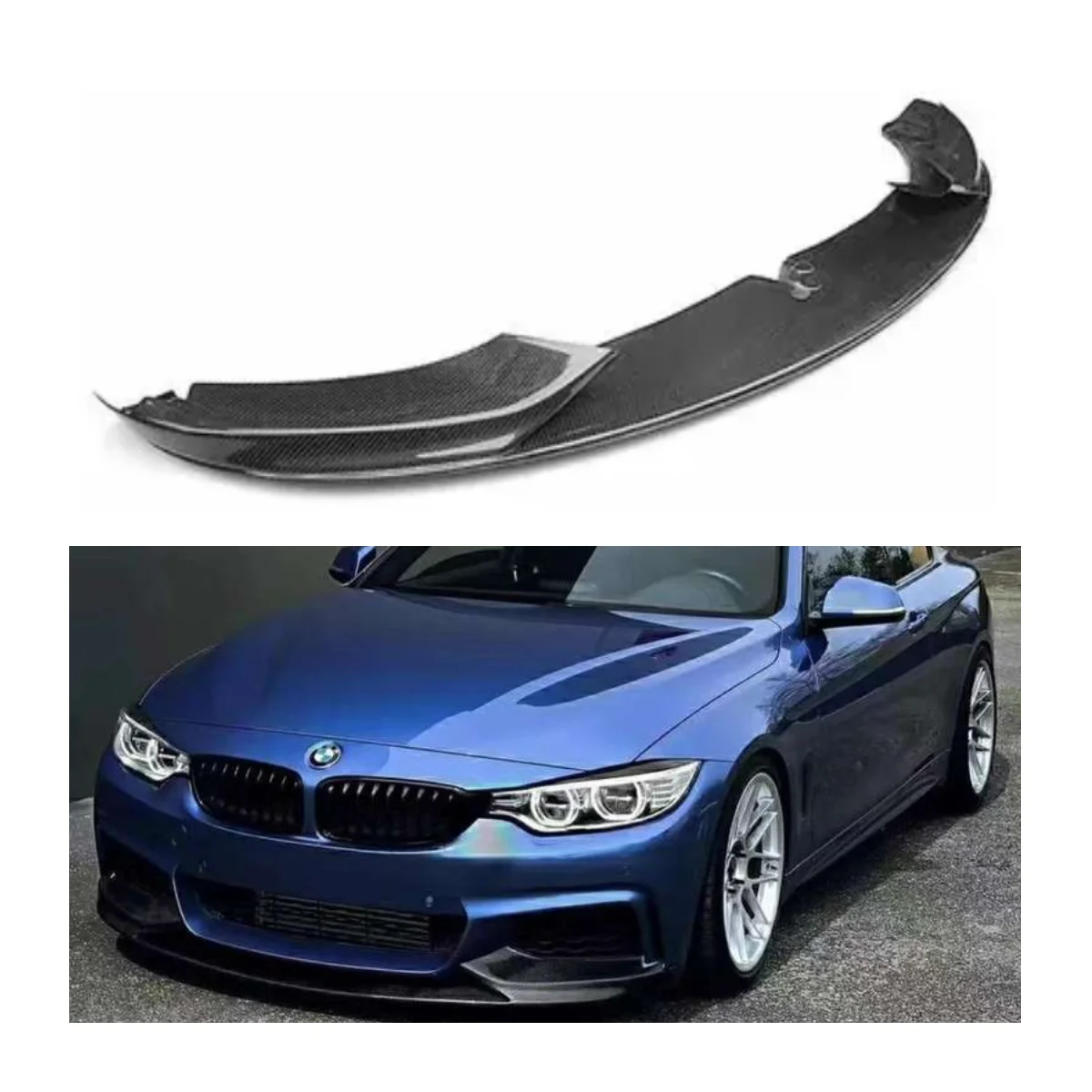 

Good Fitment Carbon Fiber Mp Front Bumper Lip for F32 Front Lip