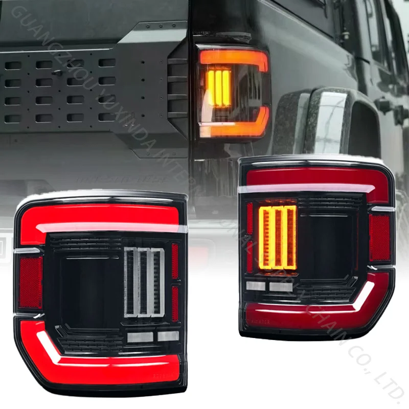 SINDAR LED Tail Lights Assembly Driver Side Passenger Side for Jeep Gladiator 2019-2025 Plug & Play