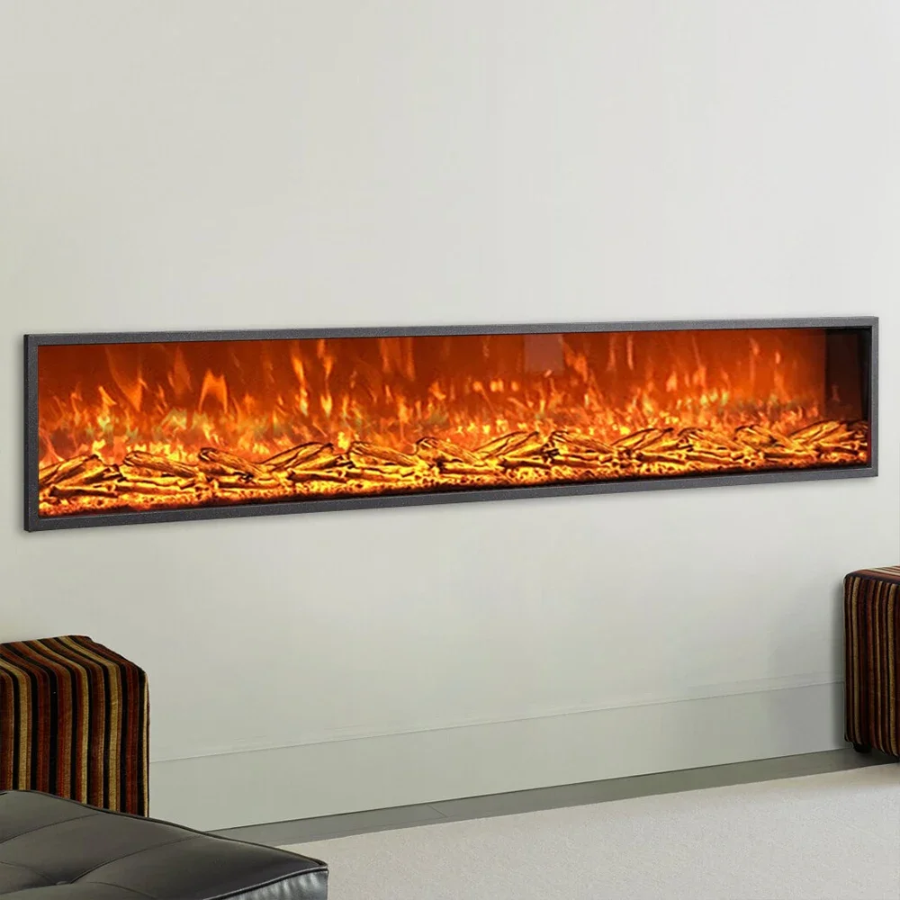 Manufacturer merchandise in stock Electric Artificial Decor Flame LED Decorative Tv Stand Indoor Electric Fireplace