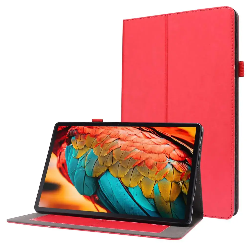 Fold Stand Case For Lenovo Tab P11 Pro TB-J606F J706F M10 Plus TB-X606F M10 HD Gen2 TB-X306F TB-X505F X605F K10 Leather Cover